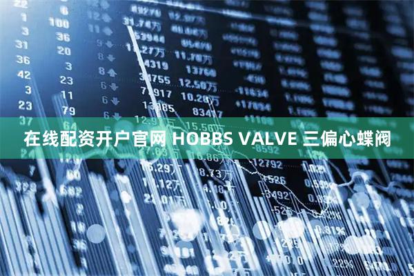 在线配资开户官网 HOBBS VALVE 三偏心蝶阀